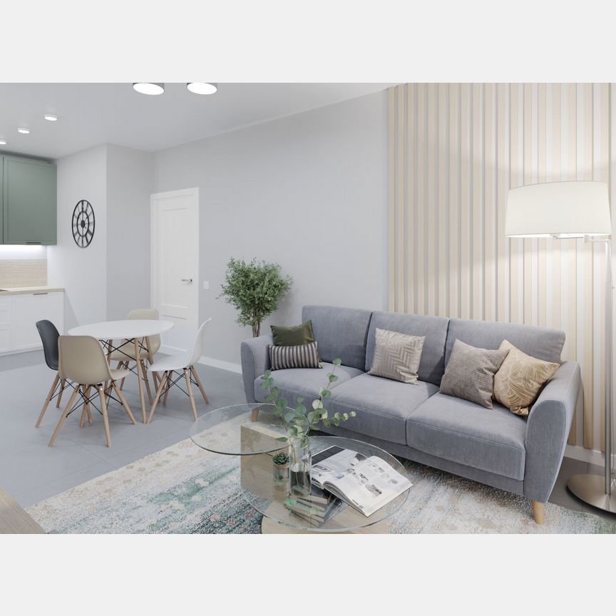 2-к. квартира, 48 м², 10/12 эт.