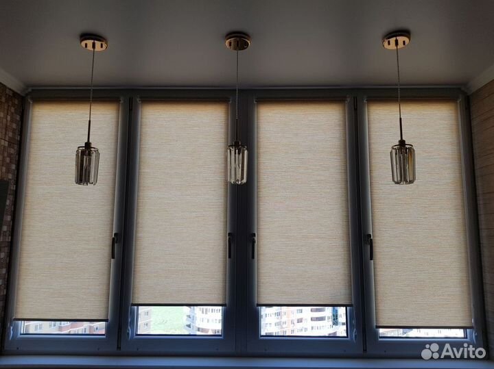 Рулонные кассетные шторы блекаут F3453-L74628