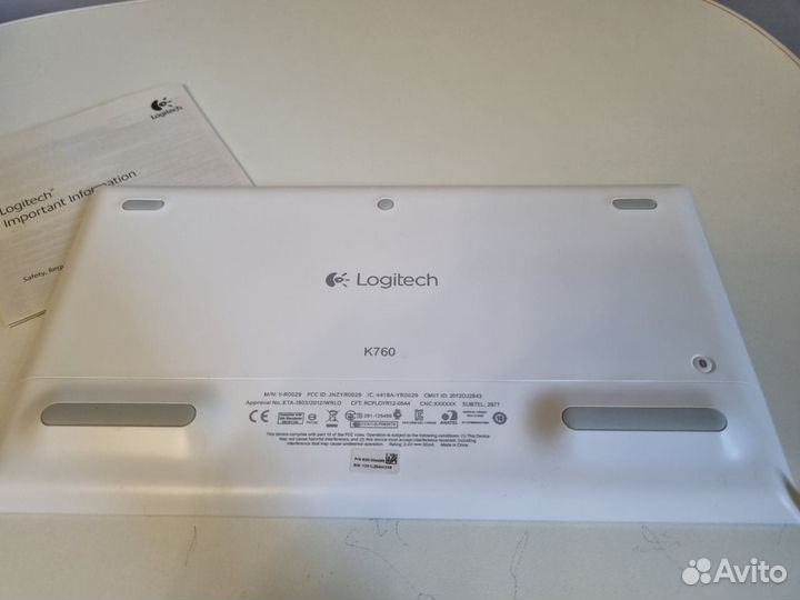 Клавиатура Logitech Solar K760 Silver Bluetooth