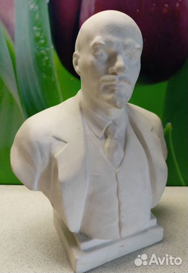 Бюст Ленина. Бисквит,лфз