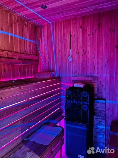 Русская баня на дровах