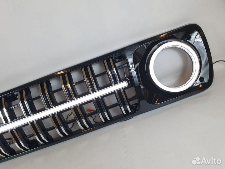 Светодиодная решетка радиатора Нива 