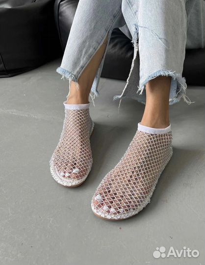 Сеточки со стразами