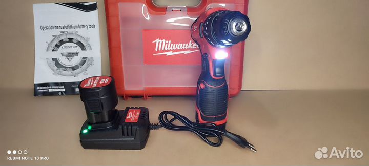 Шуруповерт milwaukee 18v