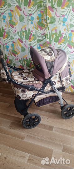 Коляска-трансформер *Riko Emily 3 в 1 всесезонная*