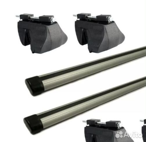 Поперечины на рейлинги аэродинамика 120см