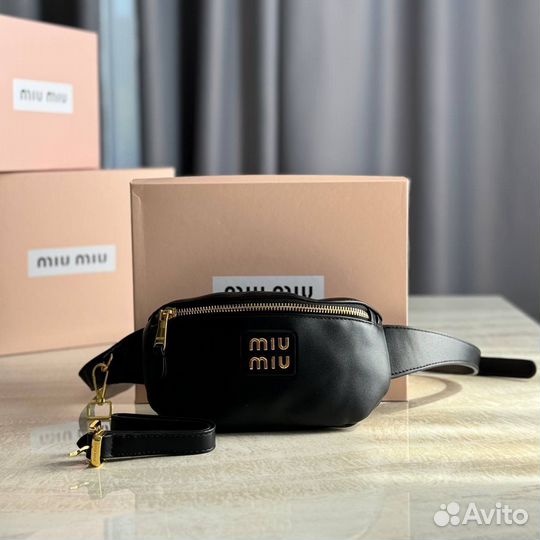 Сумка поясная Miu miu