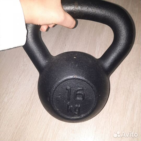 Гиря чугунная 16 кг