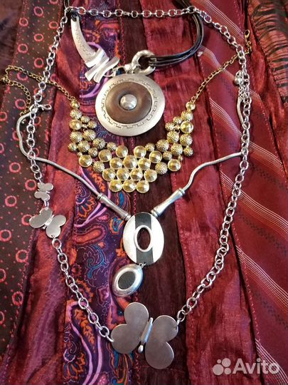Колье бижутерия