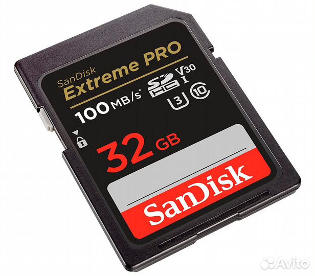 Карта памяти SanDisk sdhc 32GB Extreme Pro UHS-I U