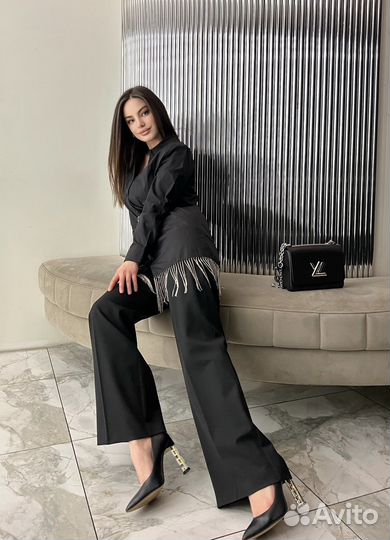 Рубашка женская черная