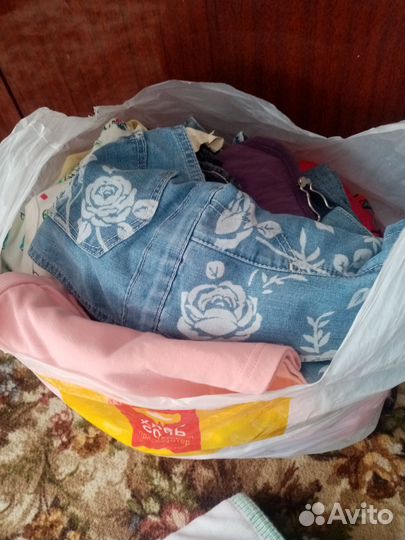 Продам пакеты детских вещей на девочку