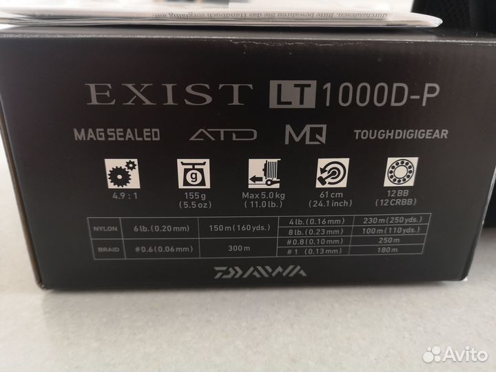 Катушка Daiwa 18 Exist LT 1000D-P