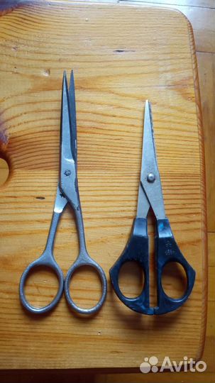 Ножницы времен СССР 2шт, цена за все