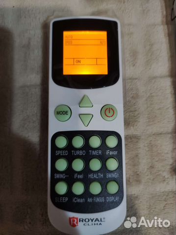 Пульт кондиционера royal clima