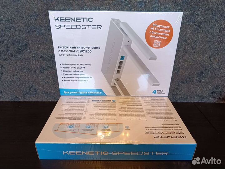 Новый Wi-Fi роутер Keenetic Speedster (KN-3012)