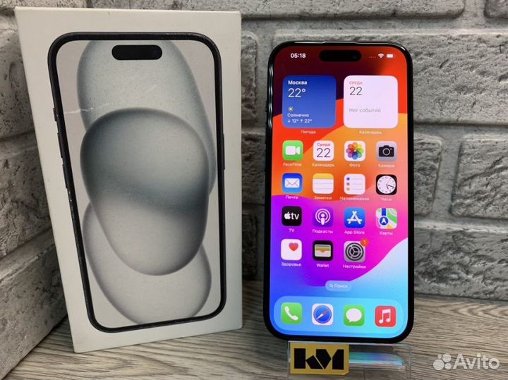Смартфон Apple iPhone 15 6/128 гб, Dual nano SIM