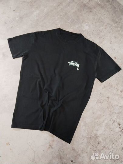 Футболка stussy черная