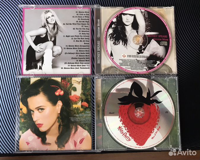 Katy Perry, Britney Spears CD