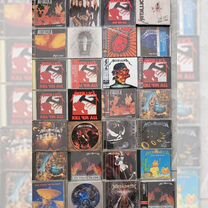 Cd диски фирменные Metallica,helloween,Megadeth