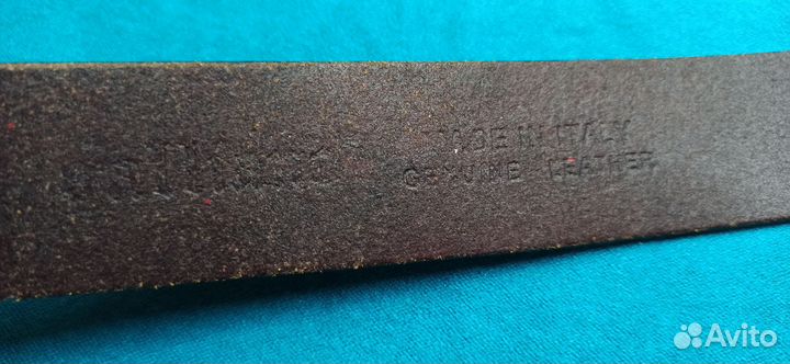 Ремень galliano кожаный