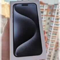 Коробка iPhone 15 pro Max 1Tb титаниум Блю