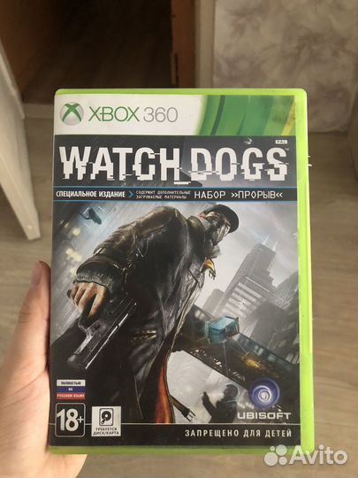 Игра для приставки xbox 360 “Watch dogs”