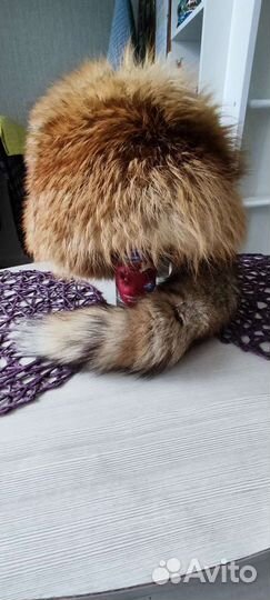 Шапка женская из меха Лисы Москва, Коммунарка