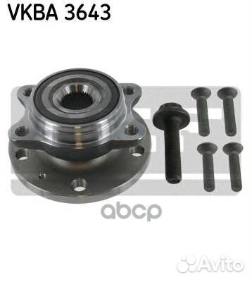 Ступица колеса перед лев vkba3643 Skf