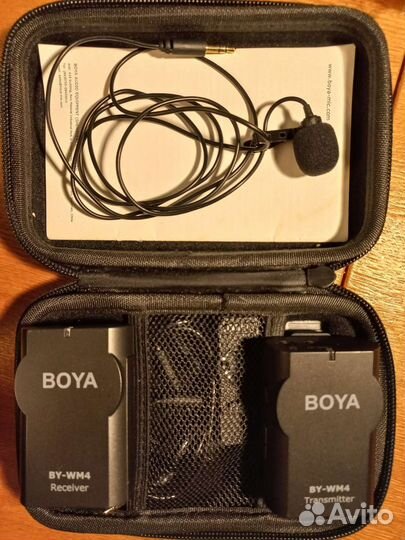 Петличный микрофон boya