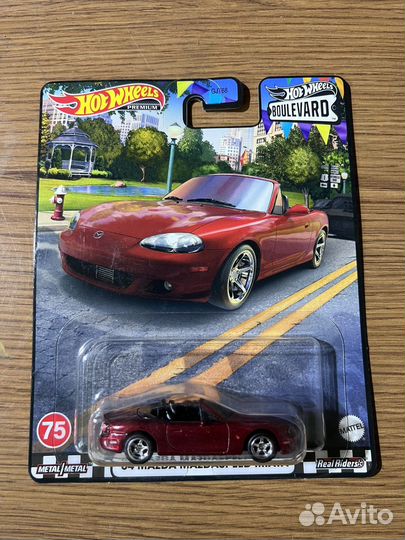 Hot wheels premium boulevard mazda mx-5