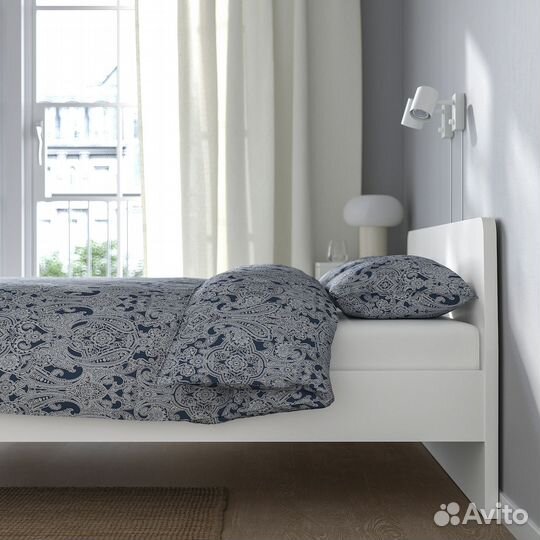 Продам двуспальную кровать IKEA askvoll/luröy/luro