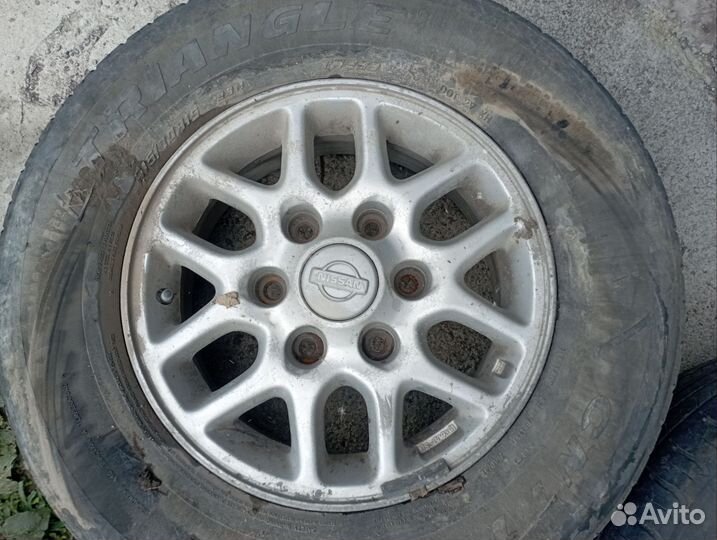 Диски r 15 с резиной 6x139.7