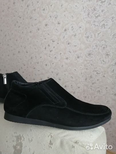 Туфли мужские 41 размер новые замшевые
