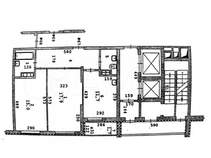 2-к. квартира, 62 м², 13/18 эт.