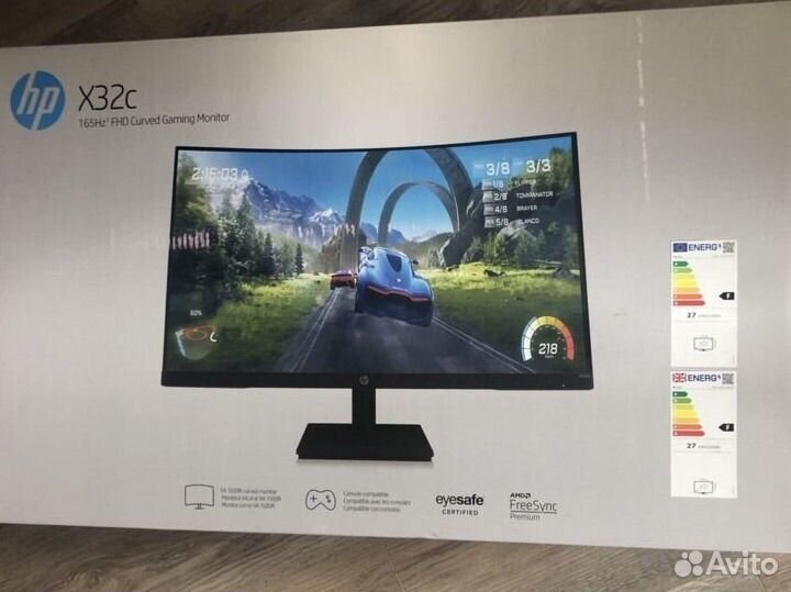 Игровой монитор изогнутый 32 дюйма