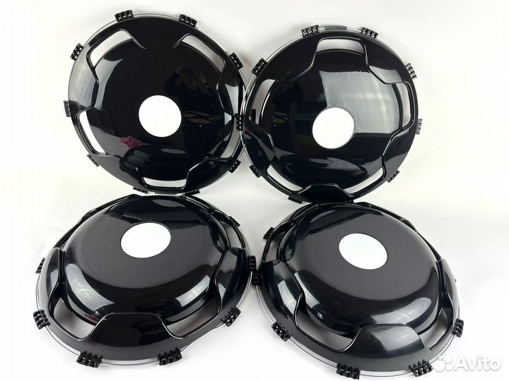 Колпаки 17.5 черные комплект 4 штуки