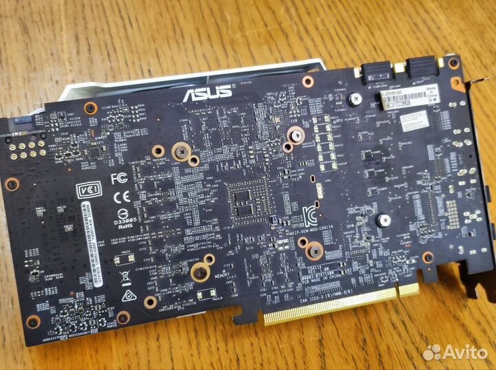 Видеокарта asus GTX 1070 8gb