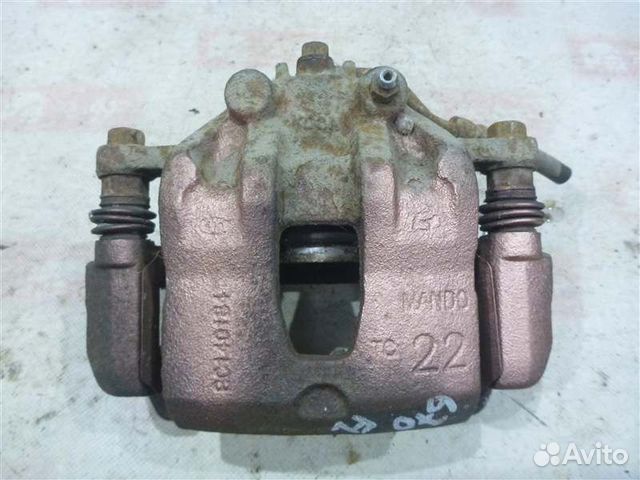 Суппорт передний левый Hyundai Solaris RB G4FA