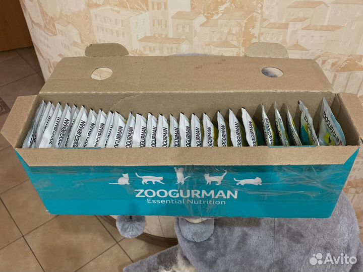 Влажный корм для кошек зоогурман курица