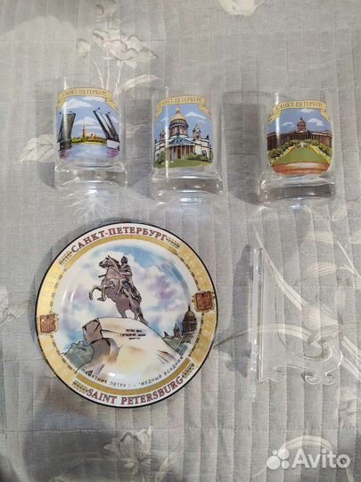 Кружка тарелка на стену сувенир цена за все