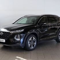 Hyundai Santa Fe 2.2 AT, 2019, 87 000 км, с пробегом, цена 3 350 000 руб.