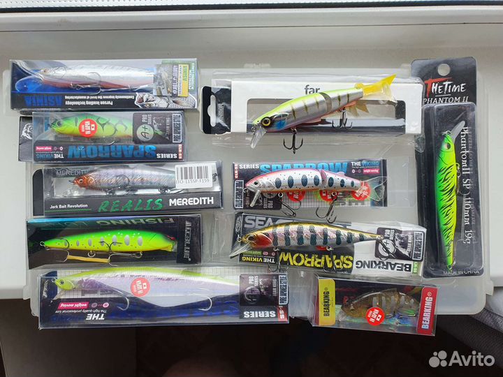 Воблеры Strike Pro Pontoon Bearking Allblue