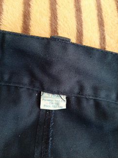 Спец.одежда,брюки х/б, размер 54-56