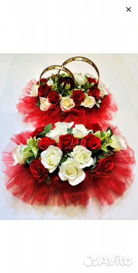 Украшения для машины на свадьбу
