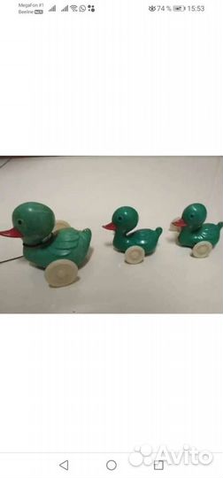 Игрушки СССР утята