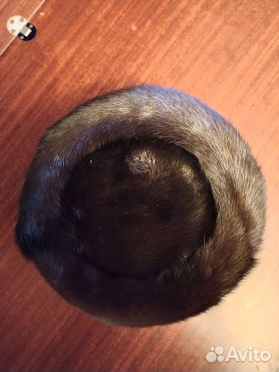 Норковая шапка мужская