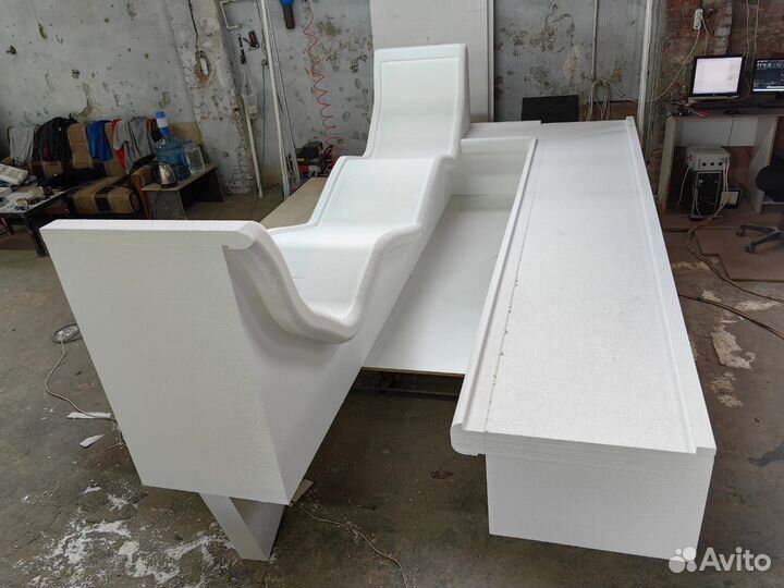 Мебель в хамам. Потолок, скамьи, лежаки для хамама