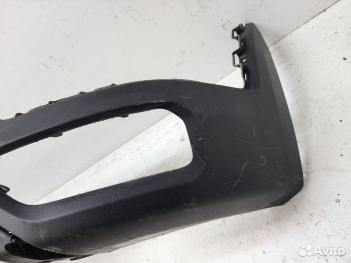 Юбка бампера задняя Kia Rio 4 X-line 2020-2023