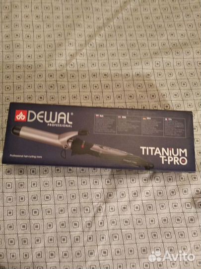 Плойка для волос TitaniumT Pro (19 мм) dewal 03-19